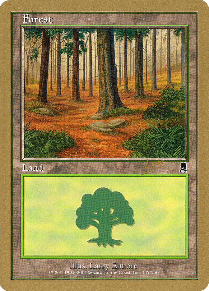Forest (rl347) (Raphael Levy) [World Championship Decks 2002] | Red Riot Games CA