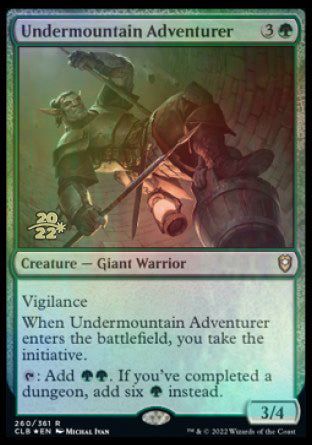 Undermountain Adventurer [Commander Legends: Battle for Baldur's Gate Prerelease Promos] | Red Riot Games CA