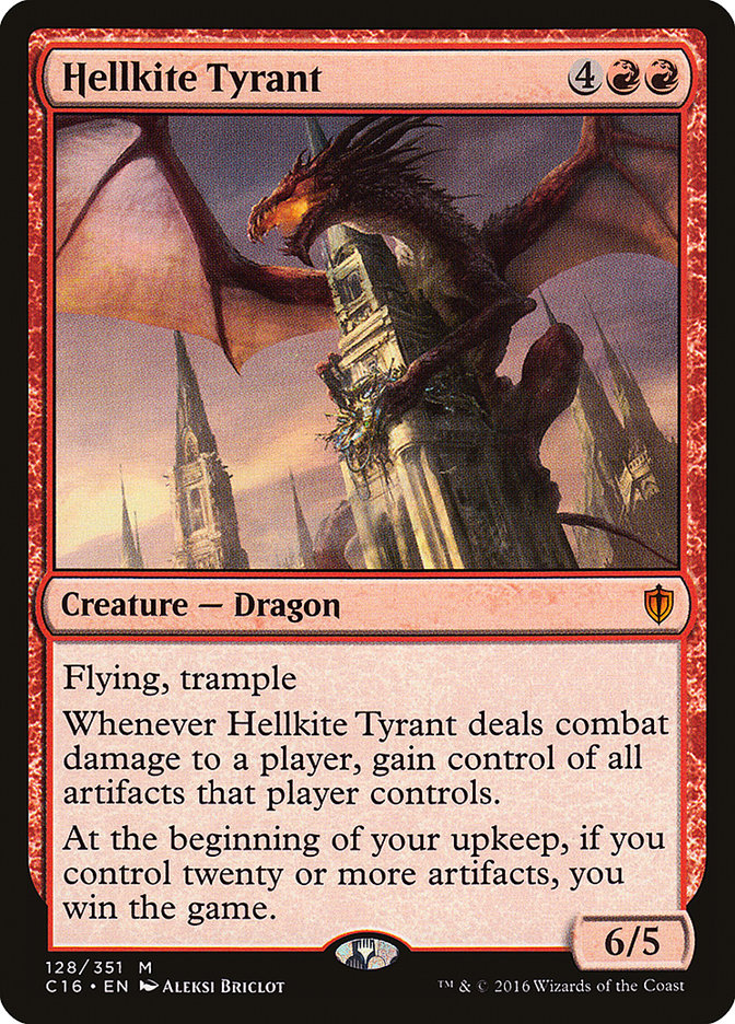 Hellkite Tyrant [Commander 2016] | Red Riot Games CA