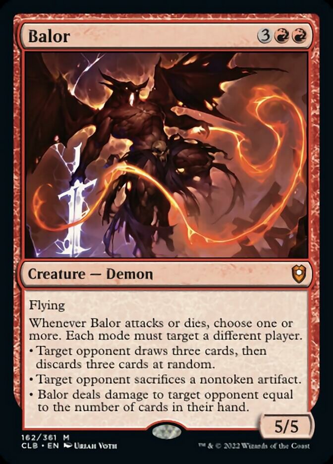 Balor [Commander Legends: Battle for Baldur's Gate] | Red Riot Games CA