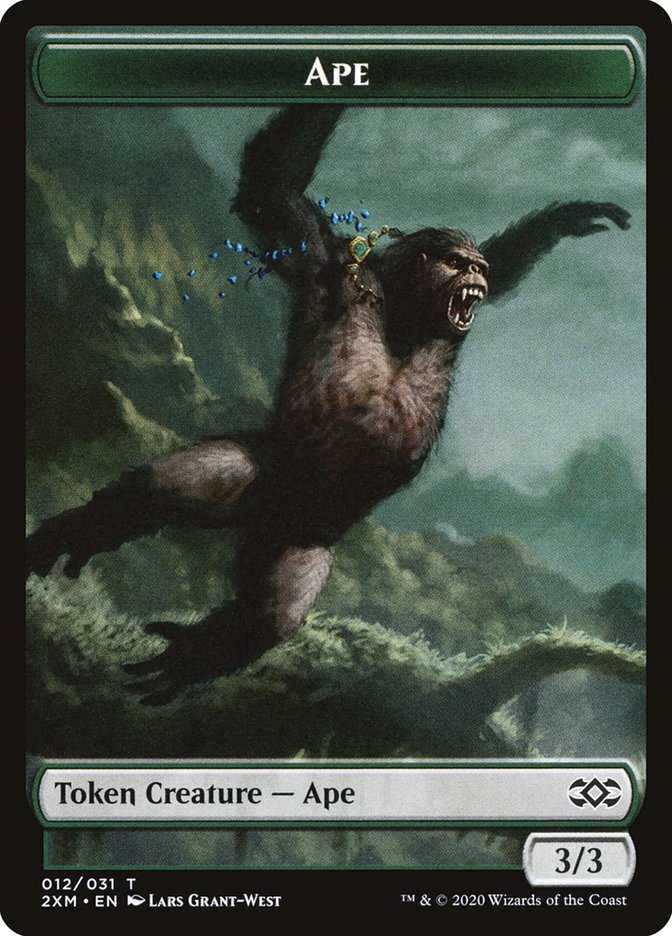 Ape Token [Double Masters Tokens] | Red Riot Games CA
