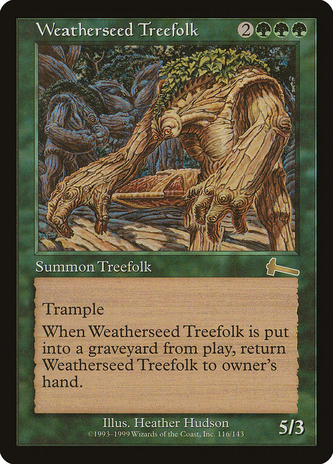 Weatherseed Treefolk [Urza's Legacy] | Red Riot Games CA