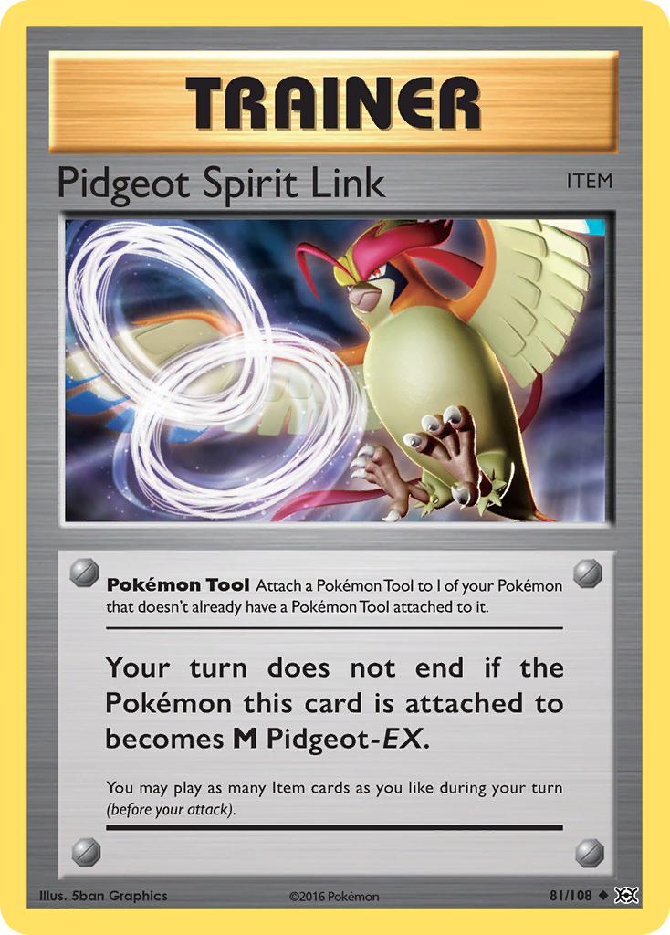 Pidgeot Spirit Link (81/108) [XY: Evolutions] | Red Riot Games CA