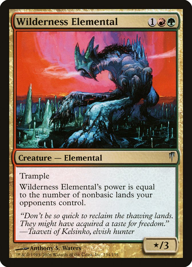 Wilderness Elemental [Coldsnap] | Red Riot Games CA