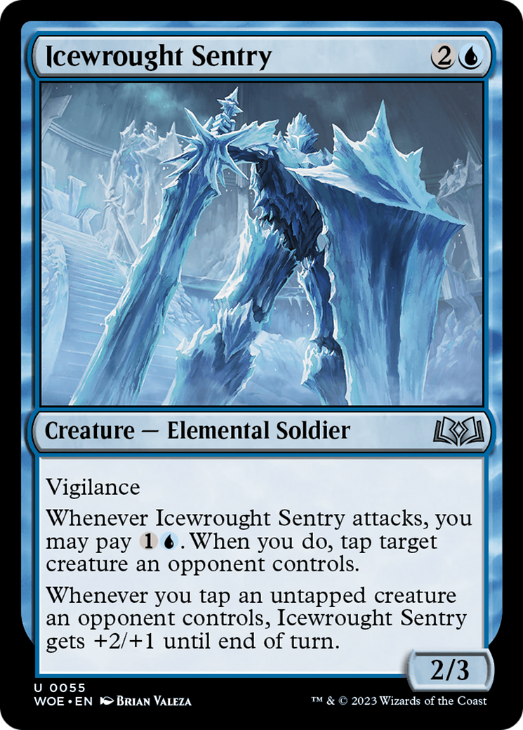 Icewrought Sentry [Wilds of Eldraine] | Red Riot Games CA