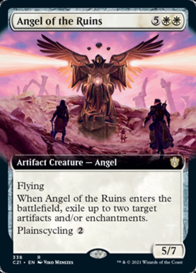 Angel of the Ruins (Extended Art) [Commander 2021] | Red Riot Games CA