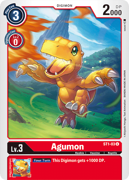 Agumon [ST1-03] [Starter Deck: Gaia Red]