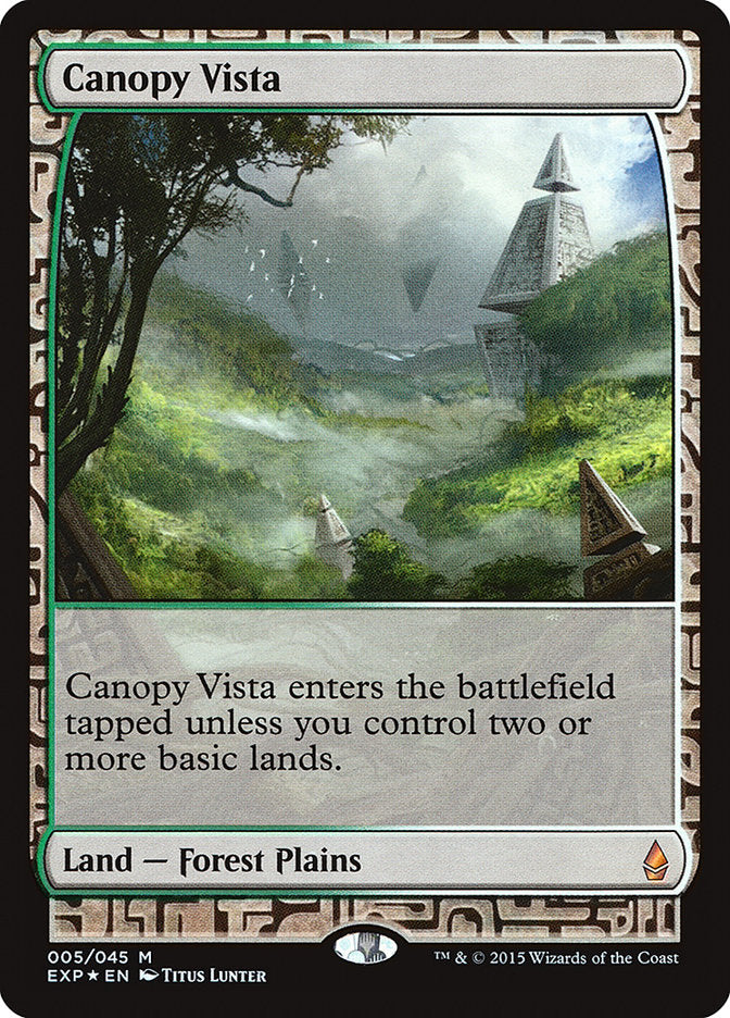 Canopy Vista [Zendikar Expeditions] | Red Riot Games CA