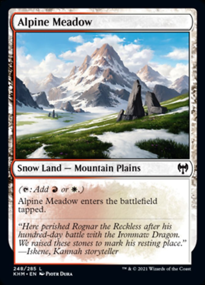 Alpine Meadow [Kaldheim] | Red Riot Games CA