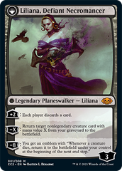 Liliana, Heretical Healer // Liliana, Defiant Necromancer [Commander Collection: Black] | Red Riot Games CA