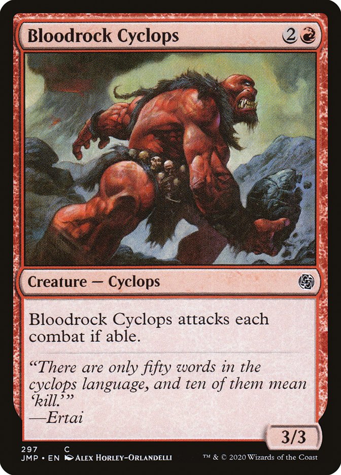 Bloodrock Cyclops [Jumpstart] | Red Riot Games CA