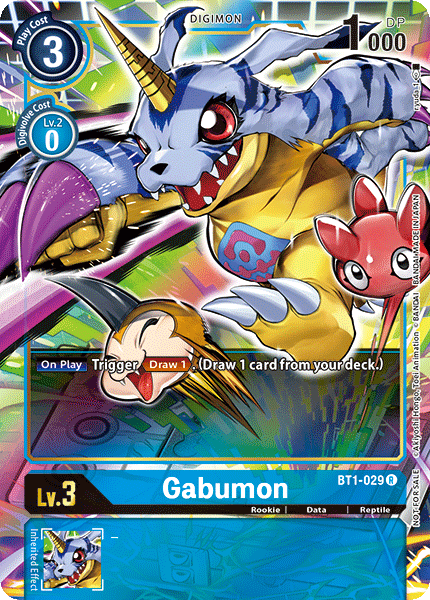 Gabumon [BT1-029] (Alternate Art) [Release Special Booster Ver.1.0] | Red Riot Games CA
