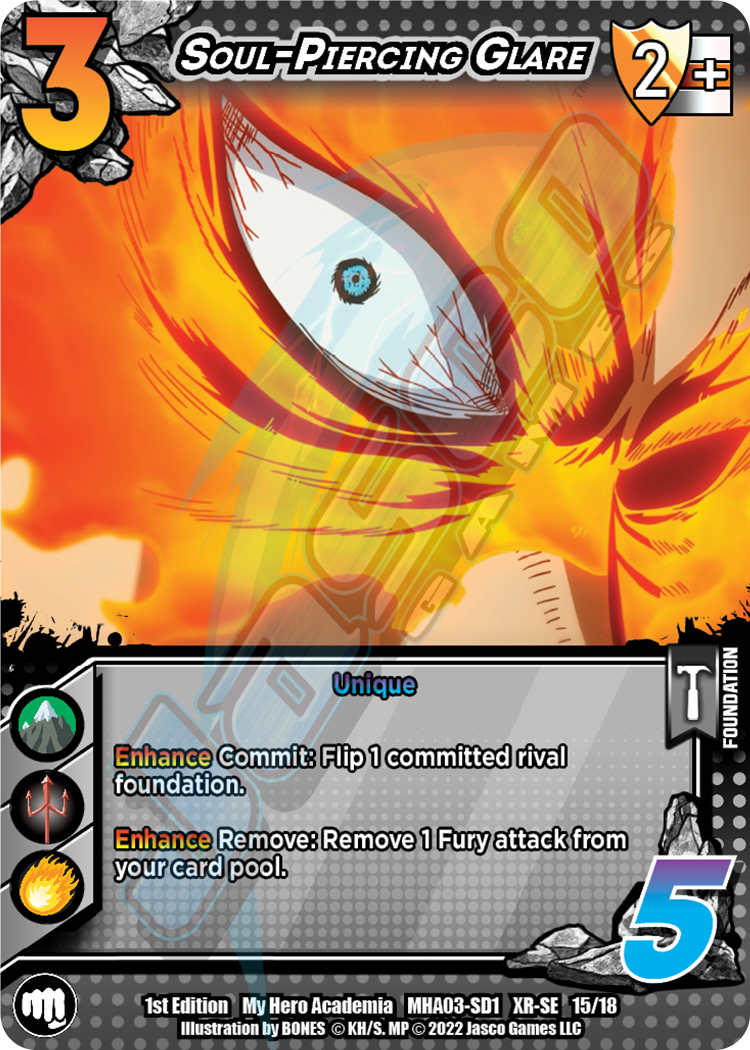 Soul-Piercing Glare [Endeavor Clash Deck XR] | Red Riot Games CA