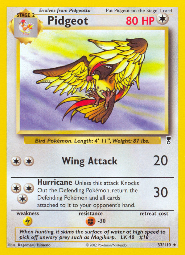 Pidgeot (33/110) [Legendary Collection] | Red Riot Games CA