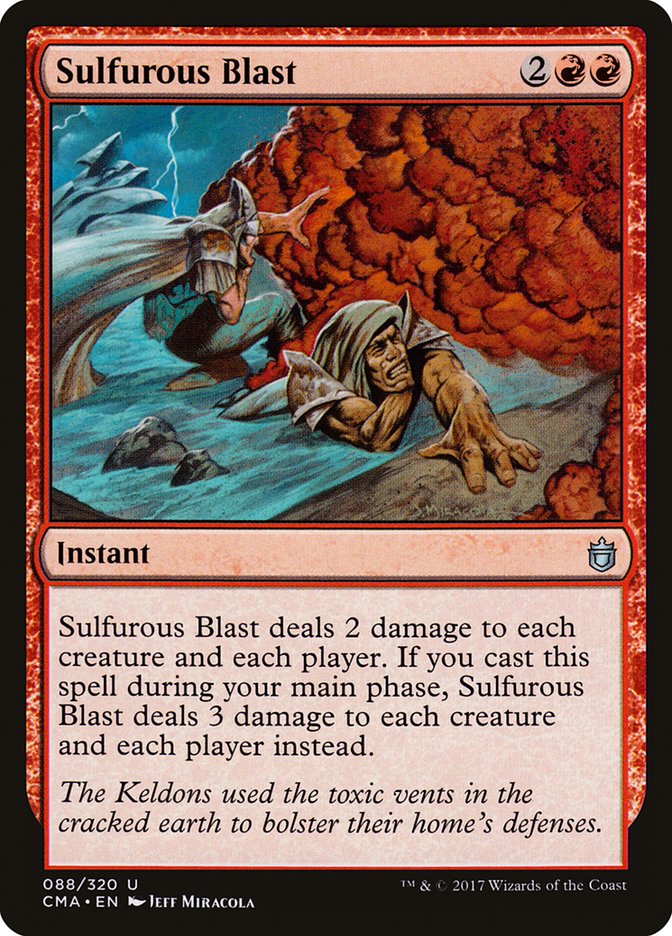 Sulfurous Blast [Commander Anthology] | Red Riot Games CA