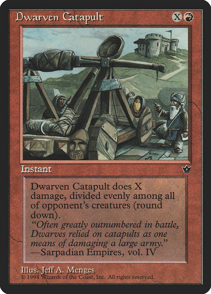Dwarven Catapult [Fallen Empires] | Red Riot Games CA