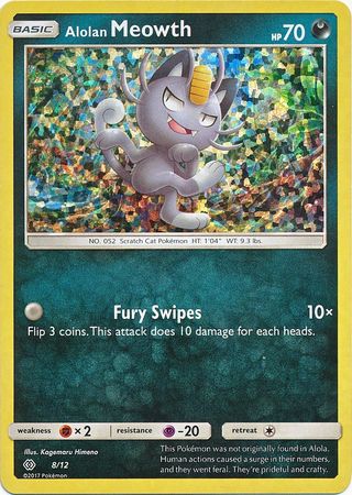 Alolan Meowth (8/12) [McDonald's Promos: 2017 Collection] | Red Riot Games CA