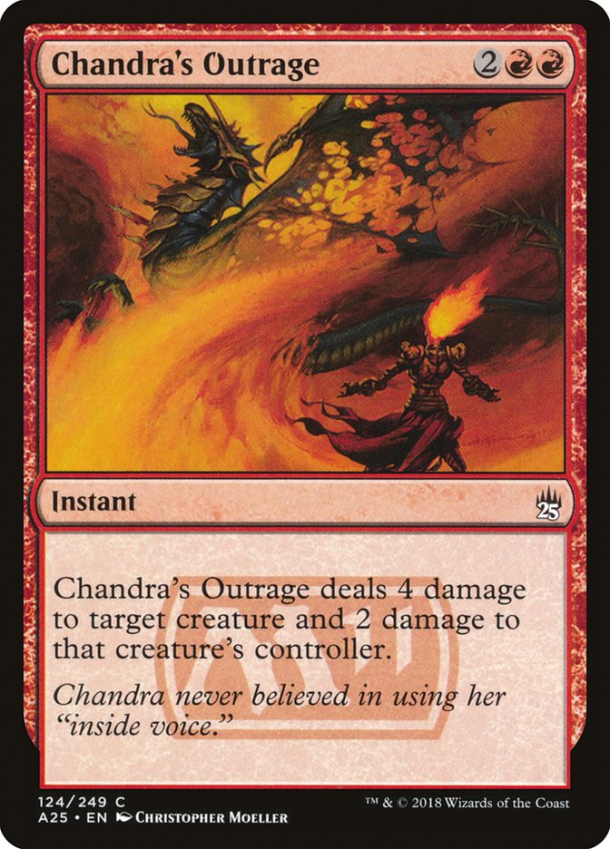 Chandra's Outrage [Masters 25] | Red Riot Games CA