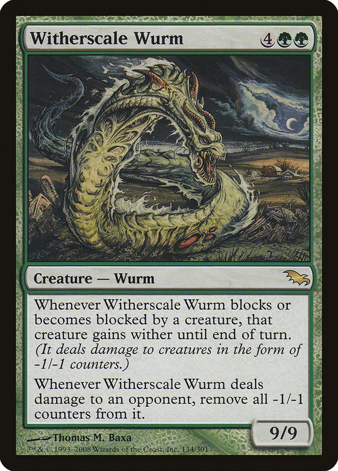 Witherscale Wurm [Shadowmoor] | Red Riot Games CA