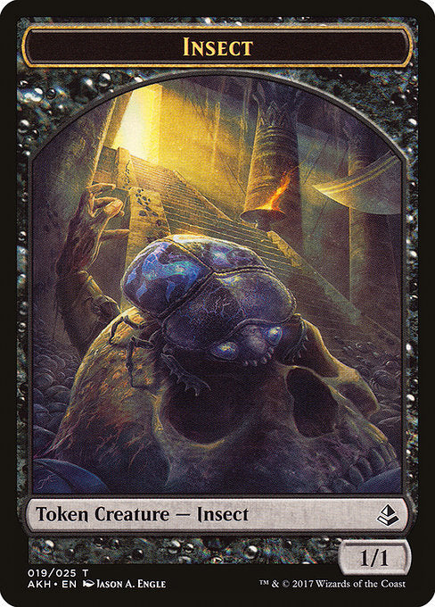 Labyrinth Guardian // Insect Double-Sided Token [Amonkhet Tokens] | Red Riot Games CA