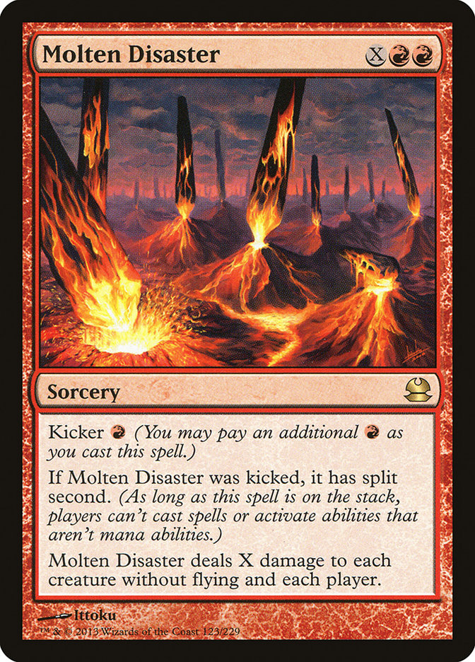 Molten Disaster [Modern Masters] | Red Riot Games CA