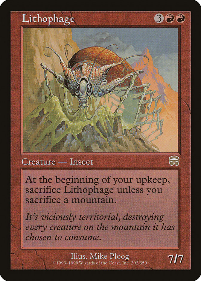 Lithophage [Mercadian Masques] | Red Riot Games CA