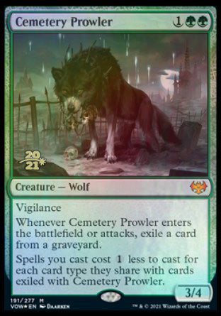 Cemetery Prowler [Innistrad: Crimson Vow Prerelease Promos] | Red Riot Games CA