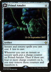 Primal Amulet // Primal Wellspring [Ixalan Prerelease Promos] | Red Riot Games CA