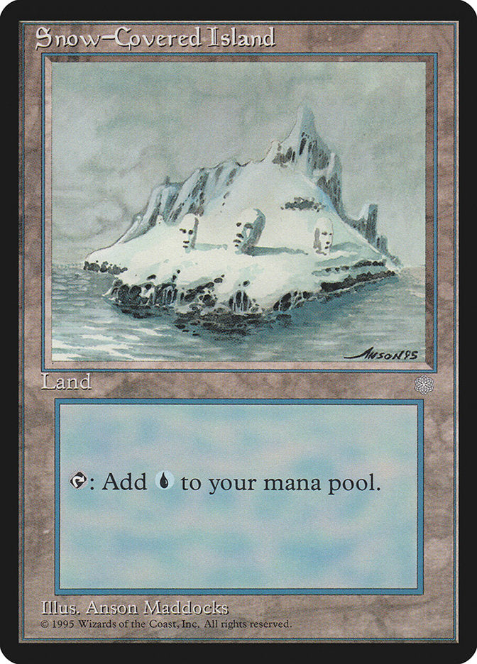 Snow-Covered Island [Ice Age] | Red Riot Games CA