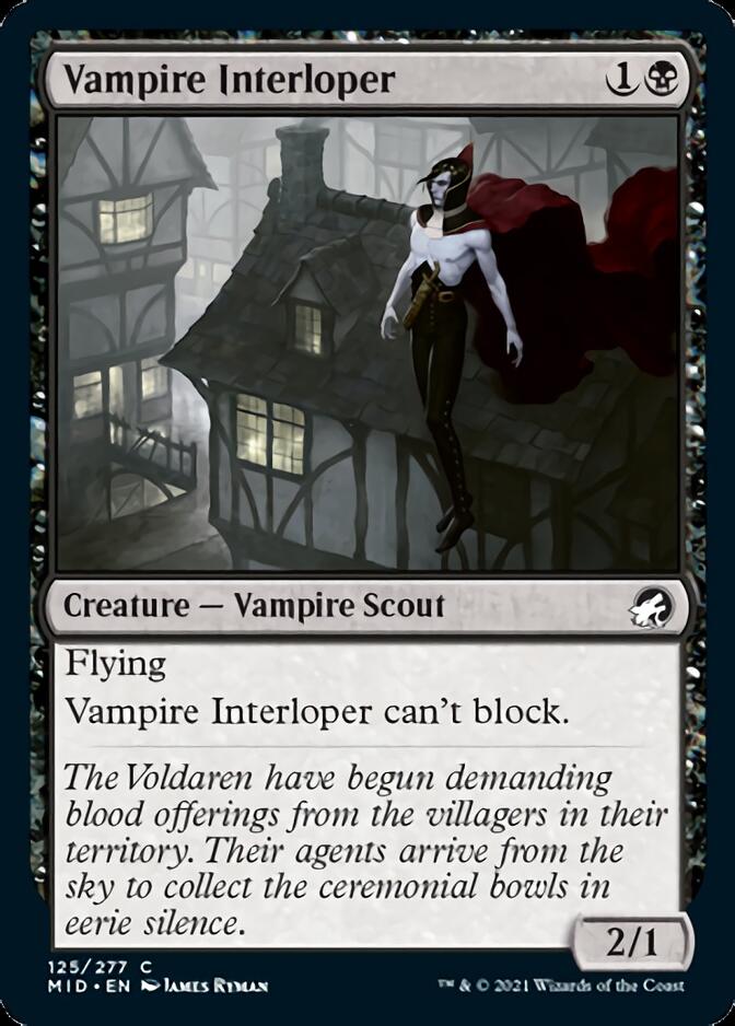 Vampire Interloper [Innistrad: Midnight Hunt] | Red Riot Games CA