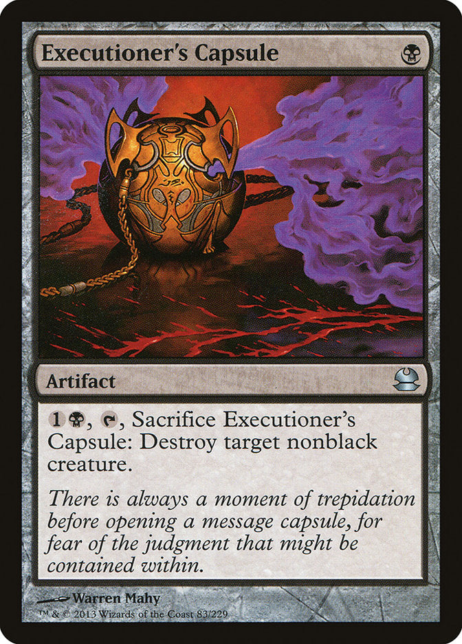 Executioner's Capsule [Modern Masters] | Red Riot Games CA