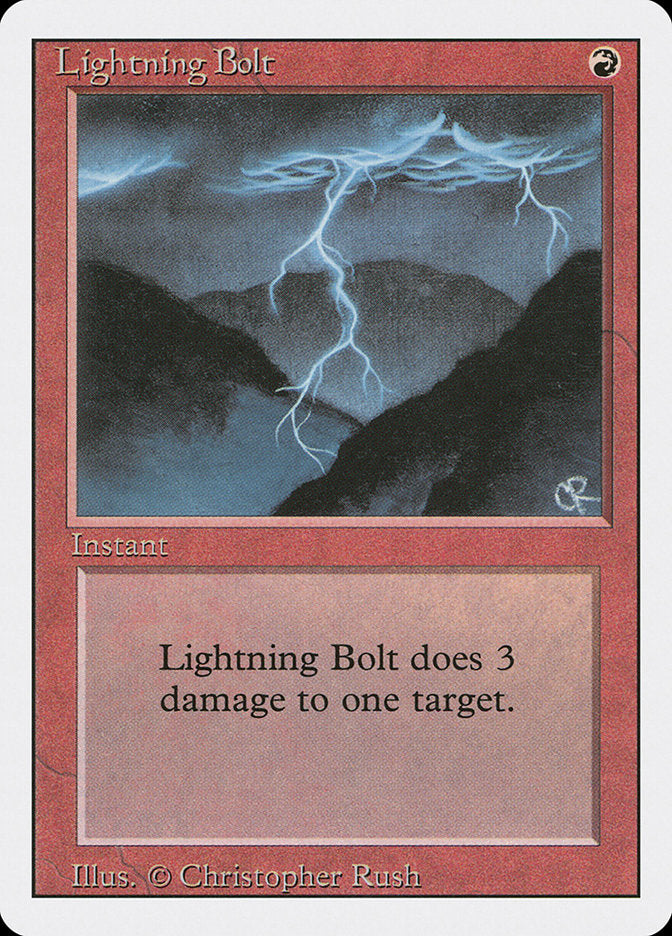 Lightning Bolt [Revised Edition] | Red Riot Games CA