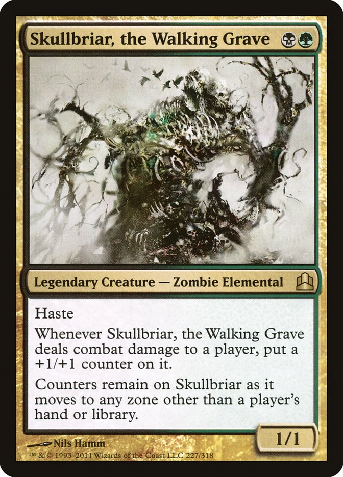 Skullbriar, the Walking Grave [Commander 2011] | Red Riot Games CA
