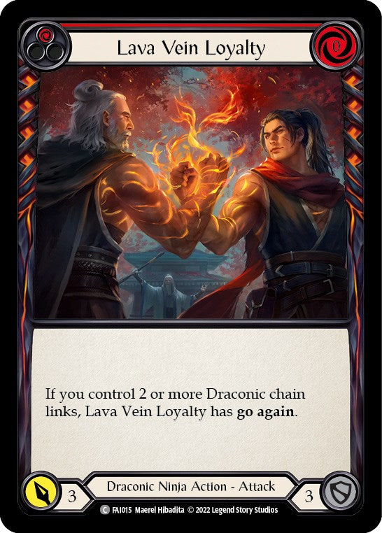 Lava Vein Loyalty (Red) [FAI015] (Uprising Fai Blitz Deck) | Red Riot Games CA