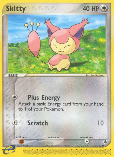 Skitty (70/109) [EX: Ruby & Sapphire] | Red Riot Games CA