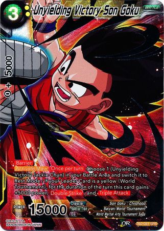 Unyielding Victory Son Goku (SPR) (TB2-051) [World Martial Arts Tournament] | Red Riot Games CA