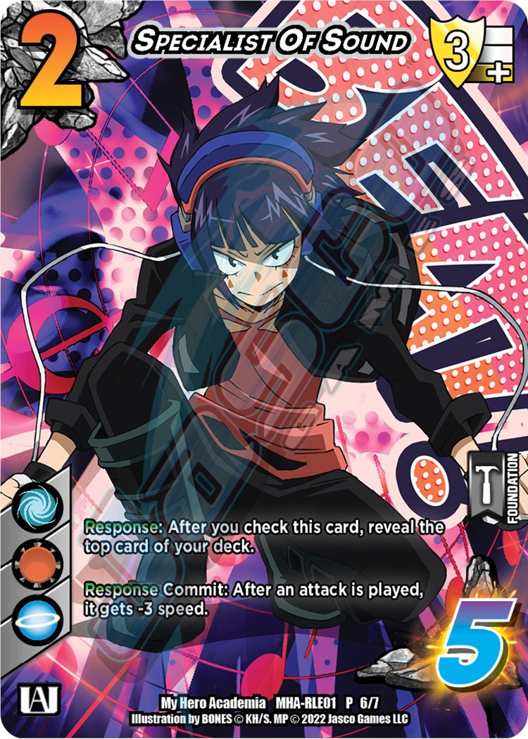 Specialist of Sound (Regional Promo Season 1) [Promo Cards]