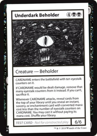 Underdark Beholder (2021 Edition) [Mystery Booster Playtest Cards] | Red Riot Games CA