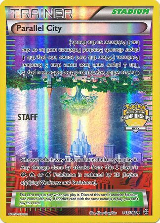 Parallel City (145/162) (Championship Promo Staff) [XY: BREAKthrough] | Red Riot Games CA