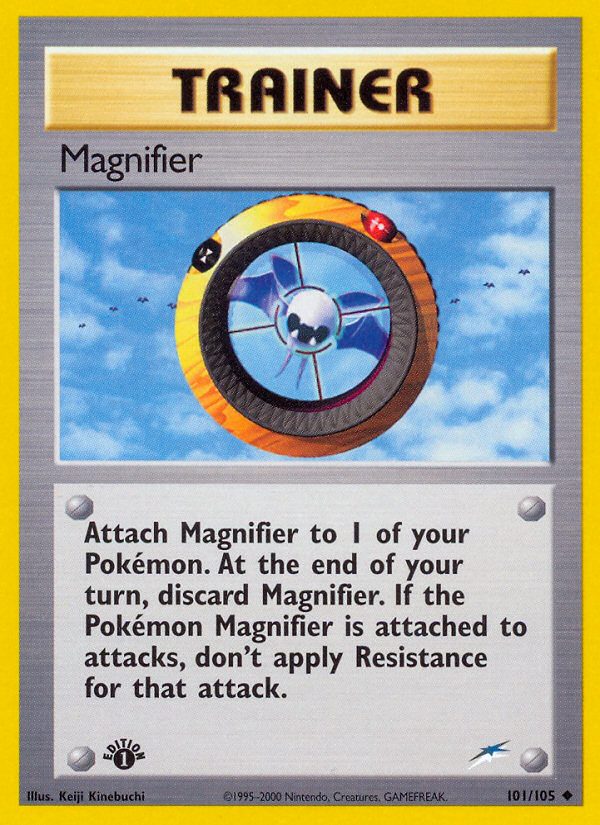 Magnifier (101/105) [Neo Destiny 1st Edition] | Red Riot Games CA