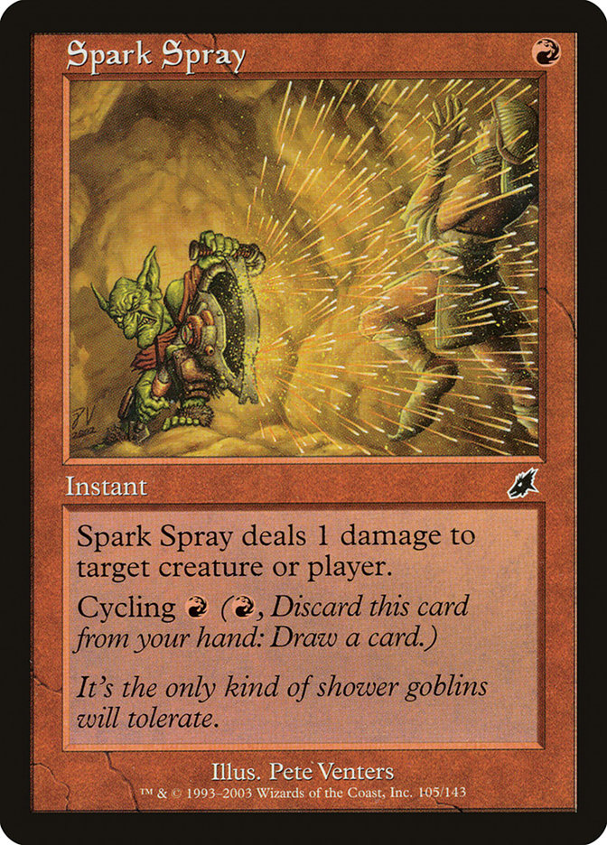 Spark Spray [Scourge] | Red Riot Games CA