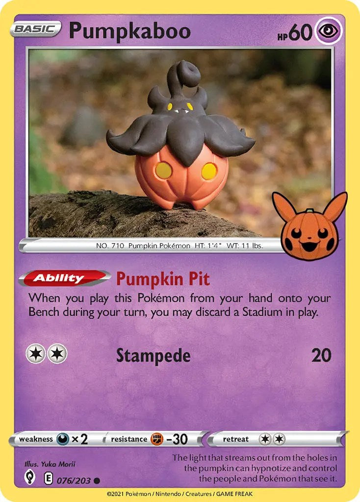 Pumpkaboo (076/203) [Trick or Trade] | Red Riot Games CA