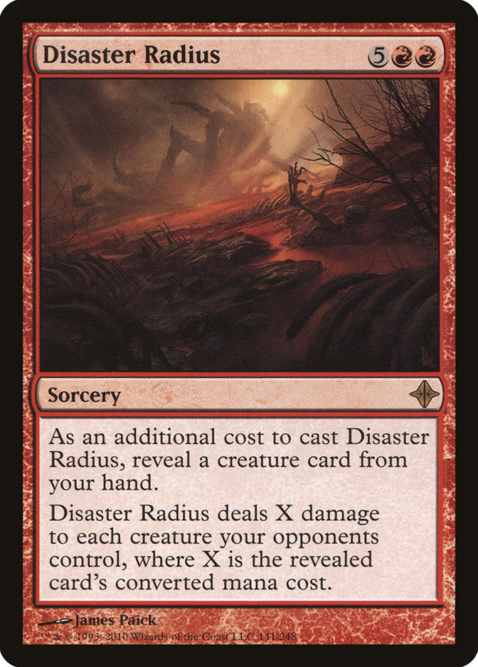 Disaster Radius [Rise of the Eldrazi] | Red Riot Games CA