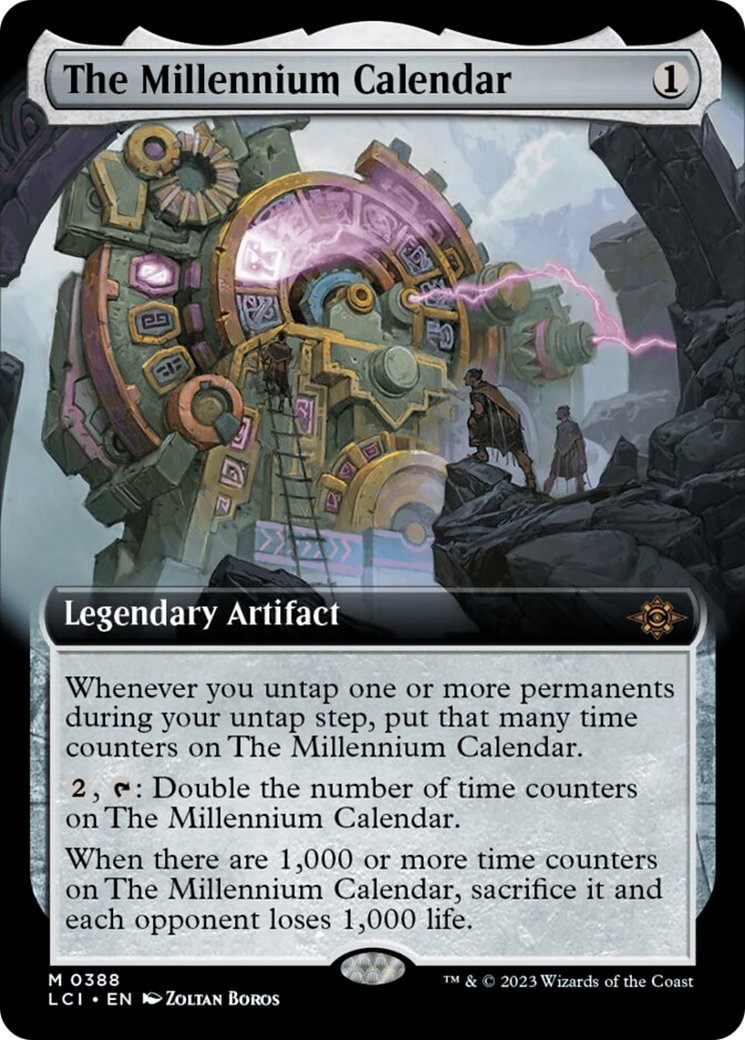 The Millennium Calendar (Extended Art) [The Lost Caverns of Ixalan] | Red Riot Games CA