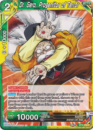 Dr. Gero, Progenitor of Terror (BT9-115) [Universal Onslaught] | Red Riot Games CA