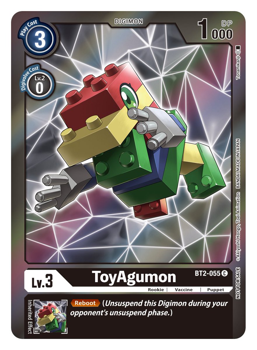 ToyAgumon [BT2-055] (Event Pack 2) [Release Special Booster Ver.1.0] | Red Riot Games CA