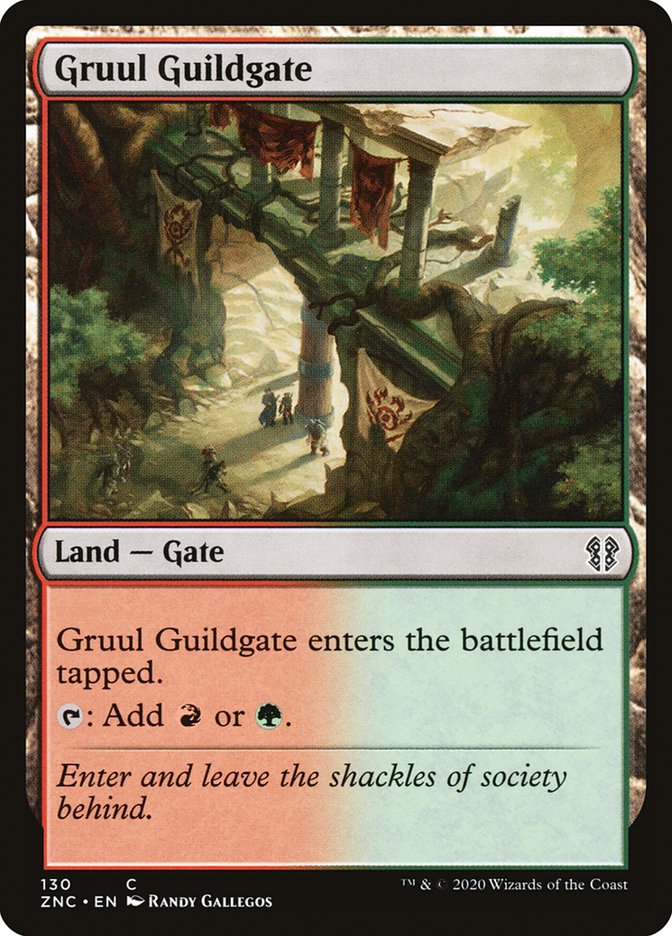 Gruul Guildgate [Zendikar Rising Commander] | Red Riot Games CA