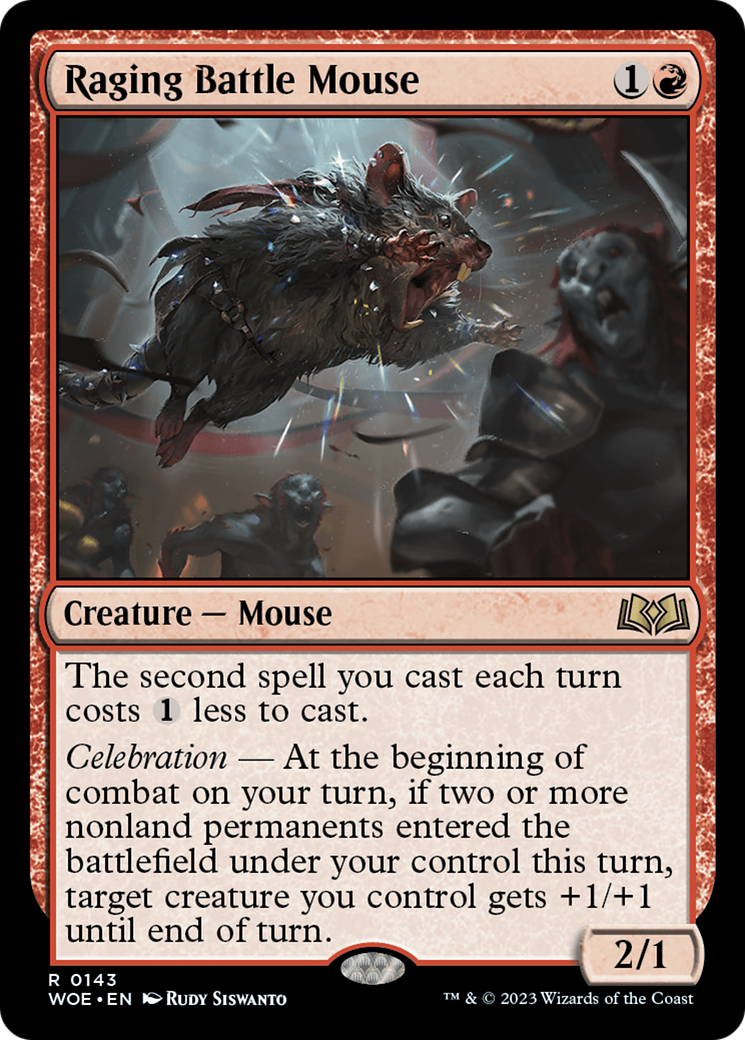 Raging Battle Mouse [Wilds of Eldraine] | Red Riot Games CA