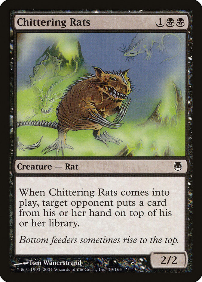 Chittering Rats [Darksteel] | Red Riot Games CA