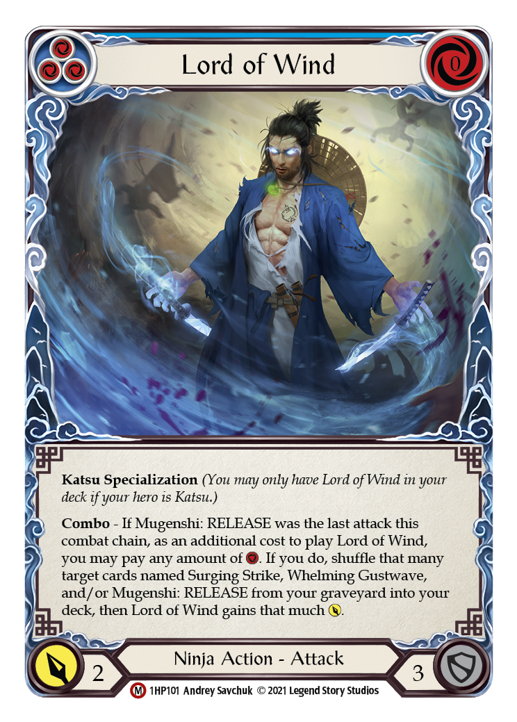 Lord of Wind [1HP101] (History Pack 1)